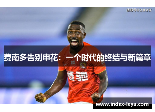 费南多告别申花：一个时代的终结与新篇章